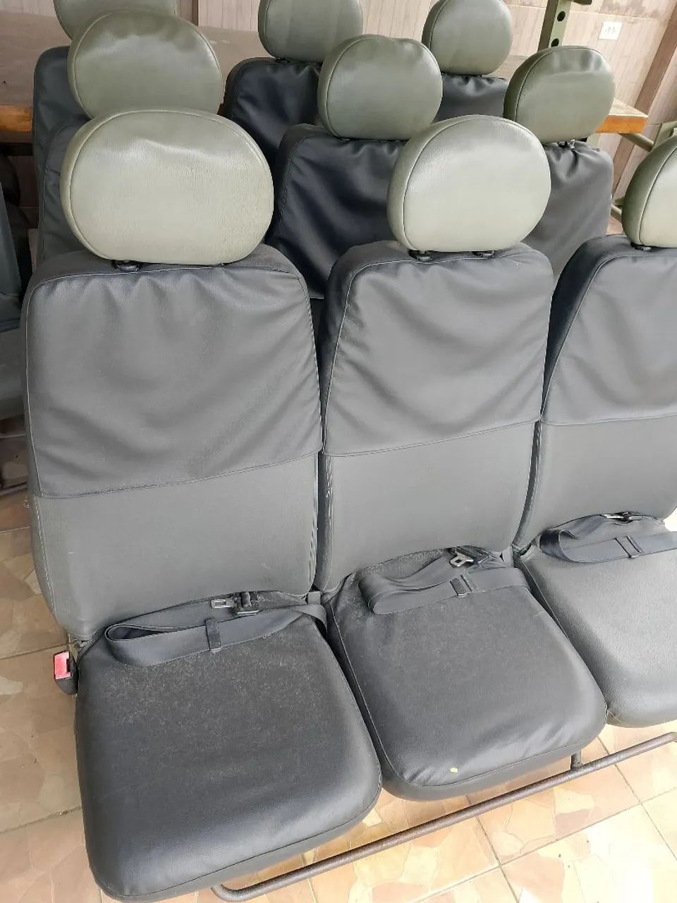 Conjunto de bancos da Renault Master 