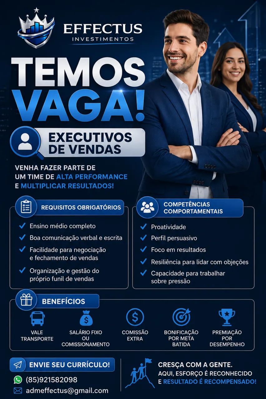 EXECUTIVOS DE VENDAS