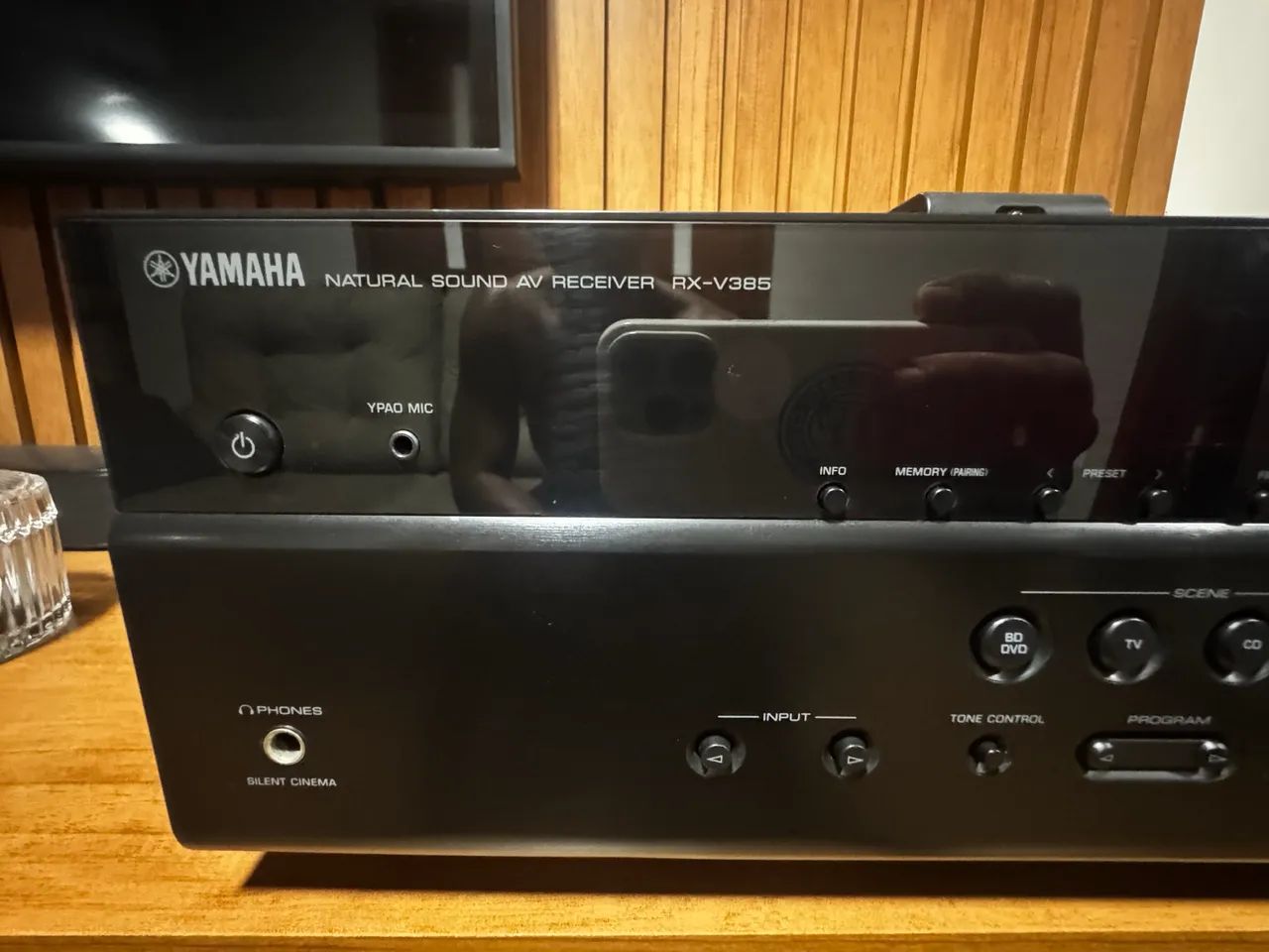 Receiver YAMAHA Rx V385 - Aparelhos de Som - Vila Praiana, Lauro