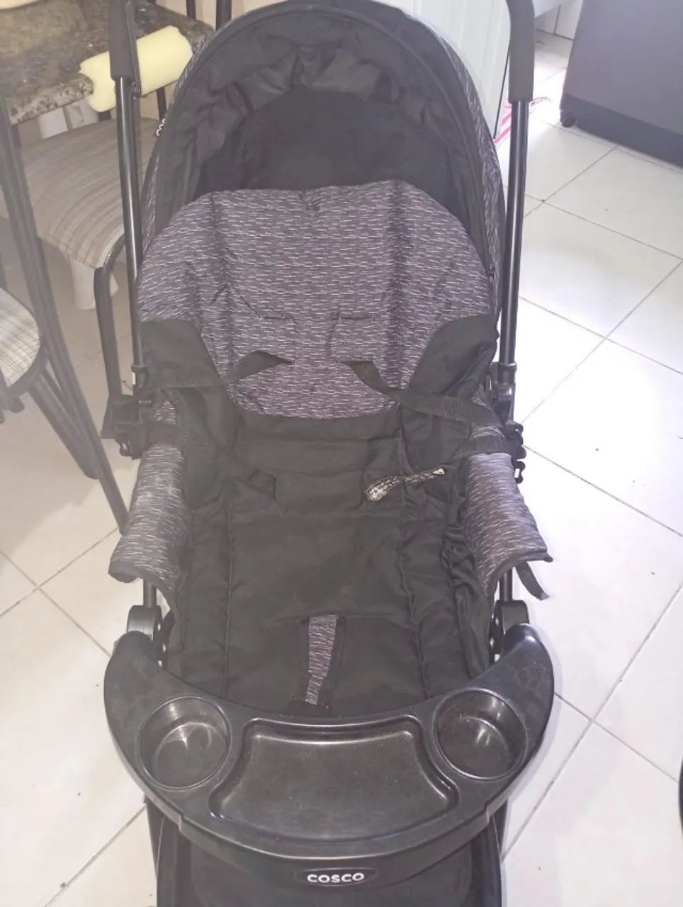 Carrinho De bebê com bebê conforto  - Foto 5