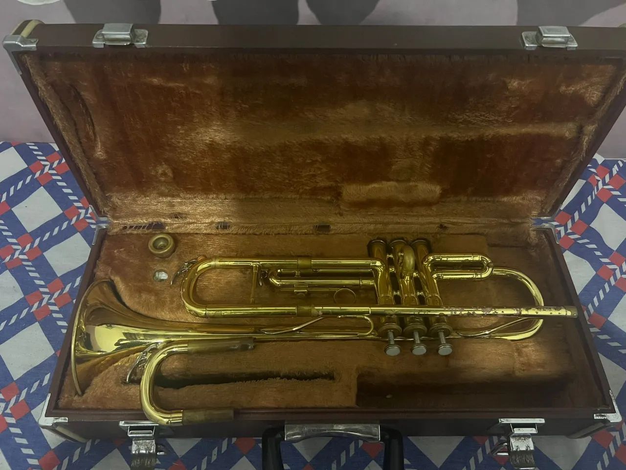 Troco por Sax Alto) Trompete Yamaha Japan YRT - 241 (Dupla