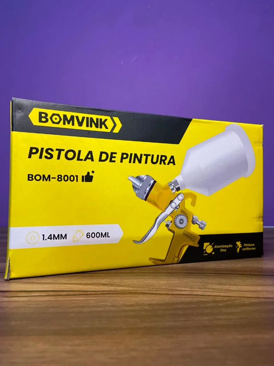 PISTOLA DE PINTURA  BOM-8001 - Foto 4