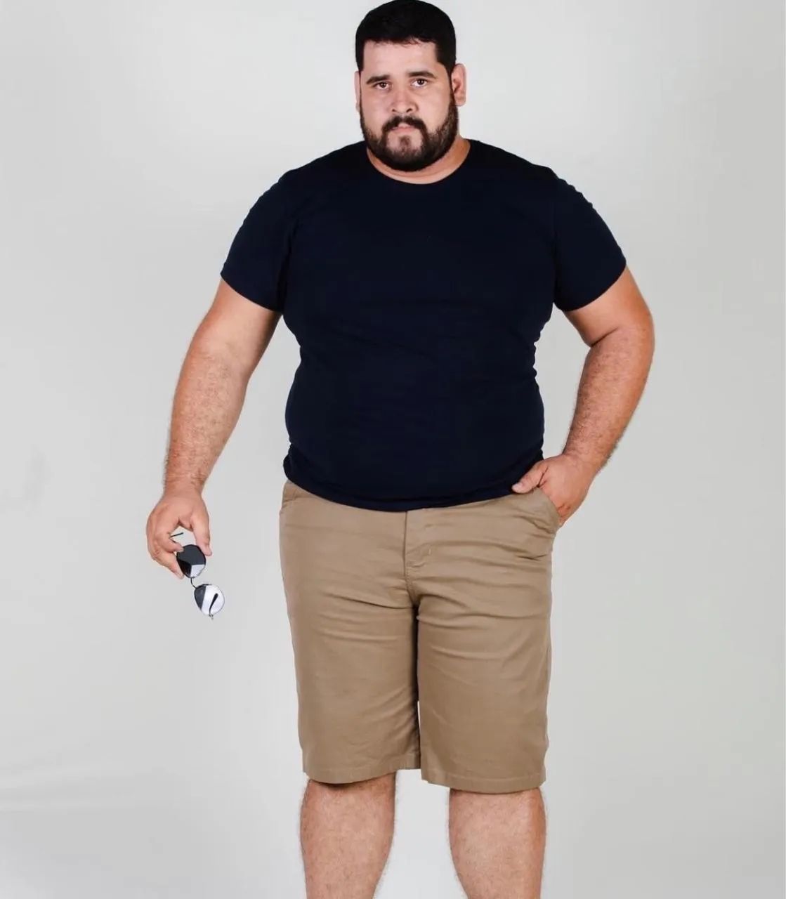 Bermuda brim plus size 