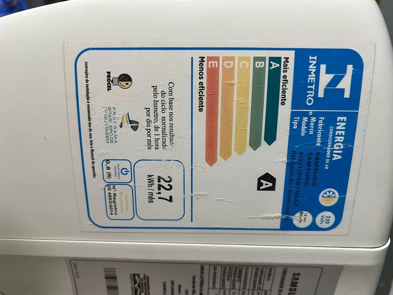 Ar condicionado Split 12.000 btus Samsung inverter  - Foto 4