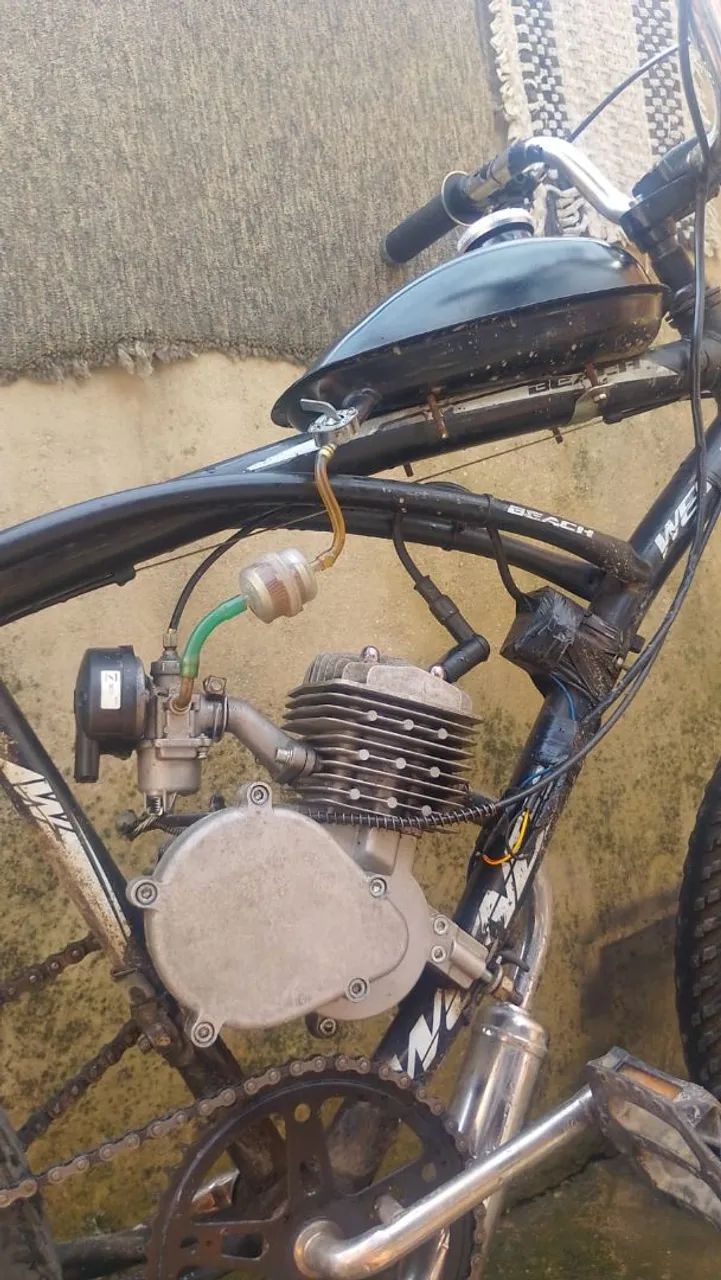 Bicicleta motorizada 80cc  - Foto 3