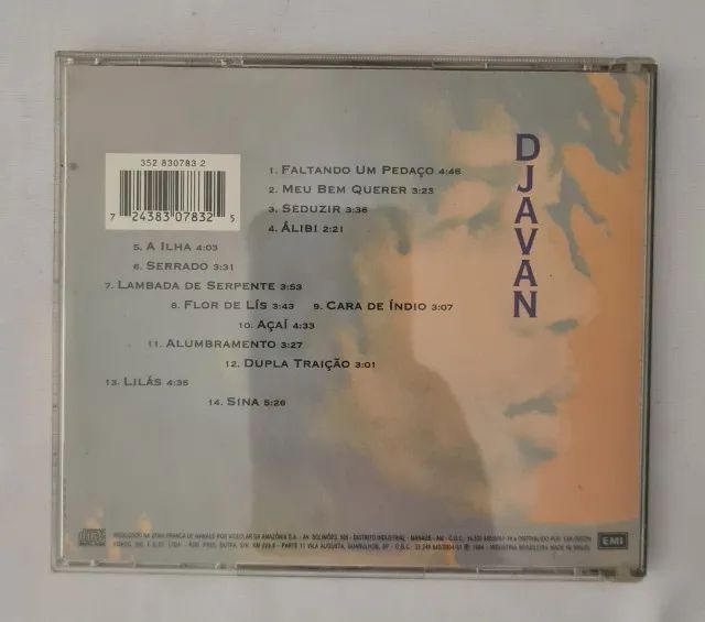 4 Cds Altemar Dutra, Djavan, Fagner e Simone (original R$ 25,00) - Foto 3