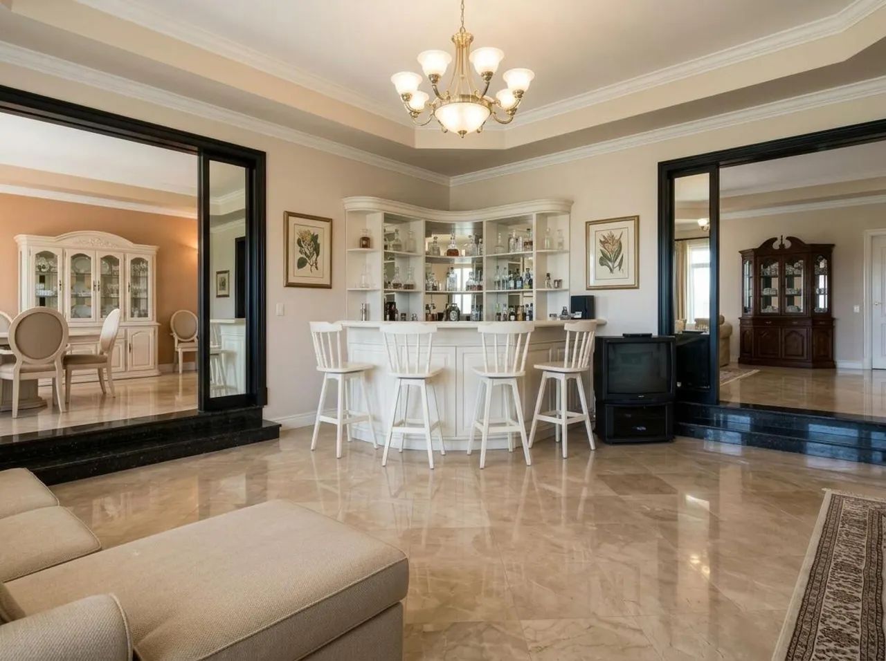 APARTAMENTO MOBILIADO DE 293M² COM 4 QUARTOS SENDO 1 SUITE | 1 VAGA COBERTA | RUA MARQUÊS 