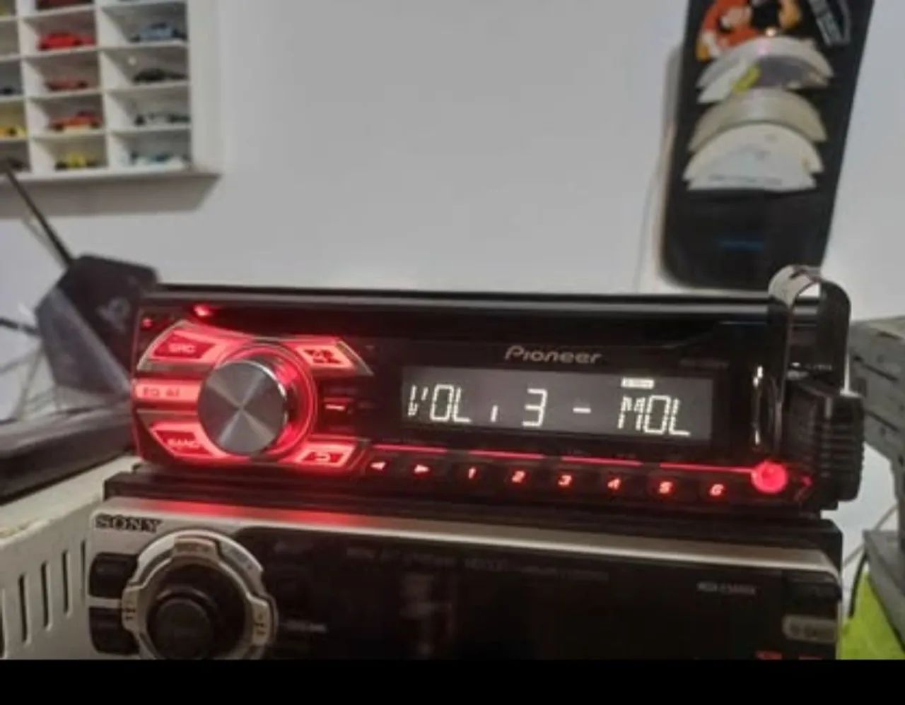 Pioneer Deh 1580MP ( NÃO TEM BLUETOOTH) - Foto 3