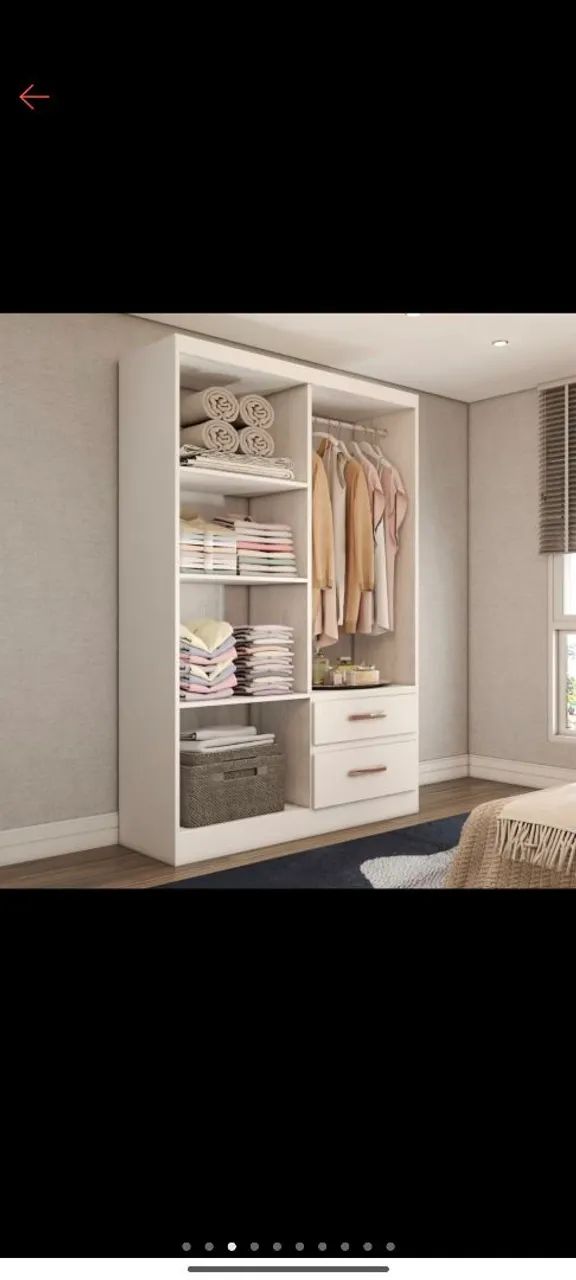 Guarda roupa novinho  - Foto 3