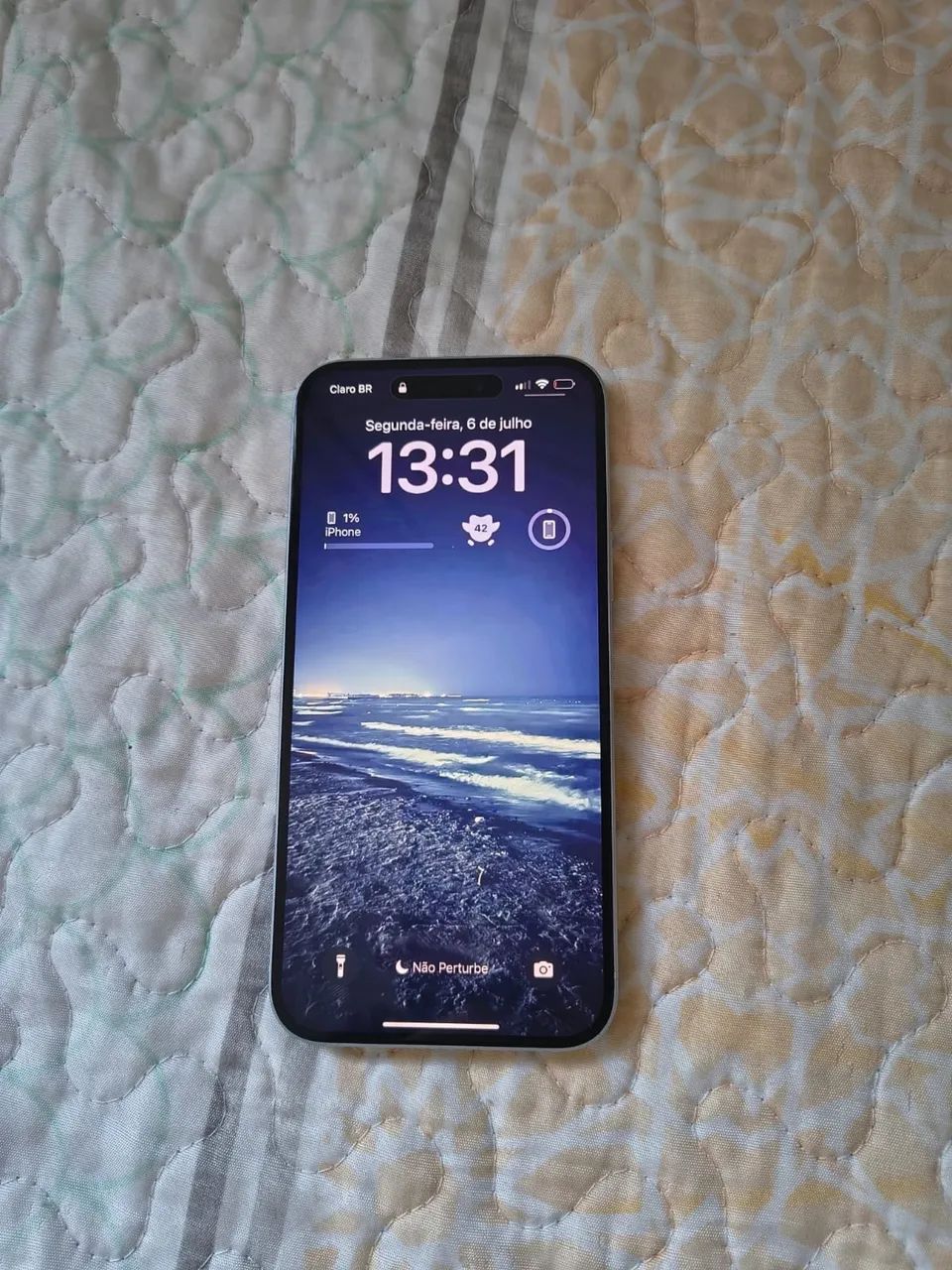 iPhone 15 Plus 128 GB Azul - Completo com Caixa e Nota Fiscal - Foto 3