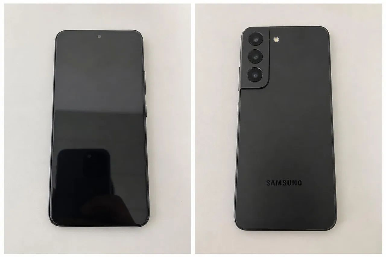 Samsung Galaxy S22 Black impecável - Celulares e Smartphones