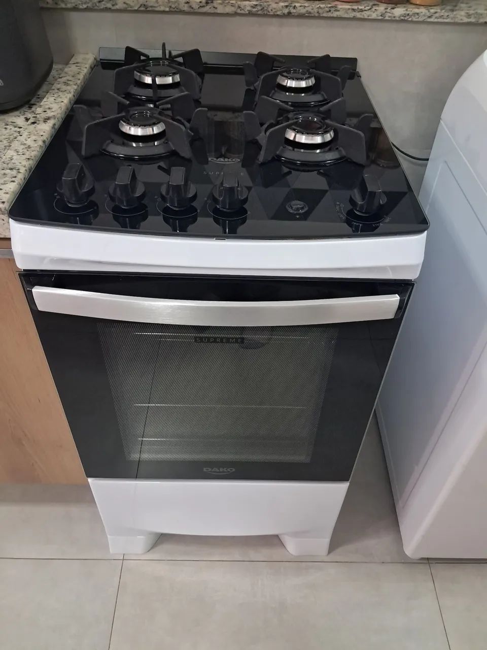 Fogão Dako 4 bocas vidro - Foto 4