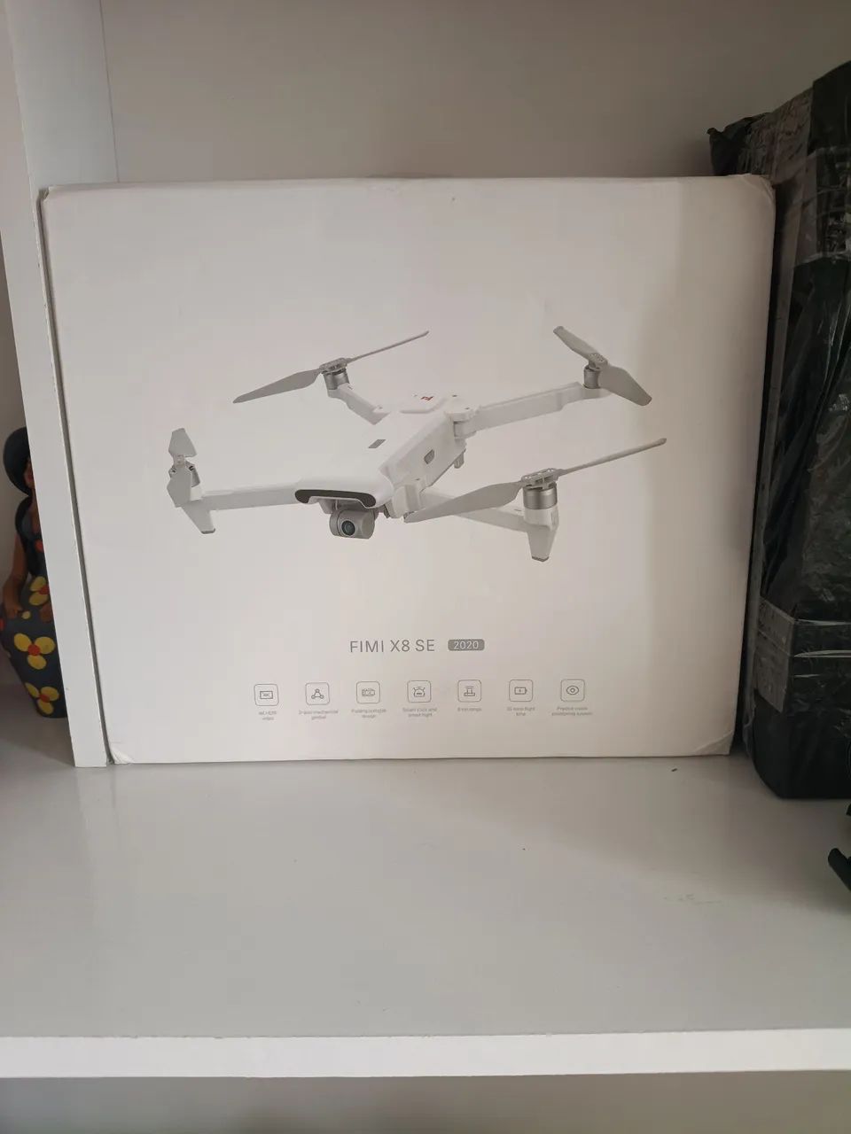 Vendo caixa original do drone Fimi SE X8 em perfeito estado de uso