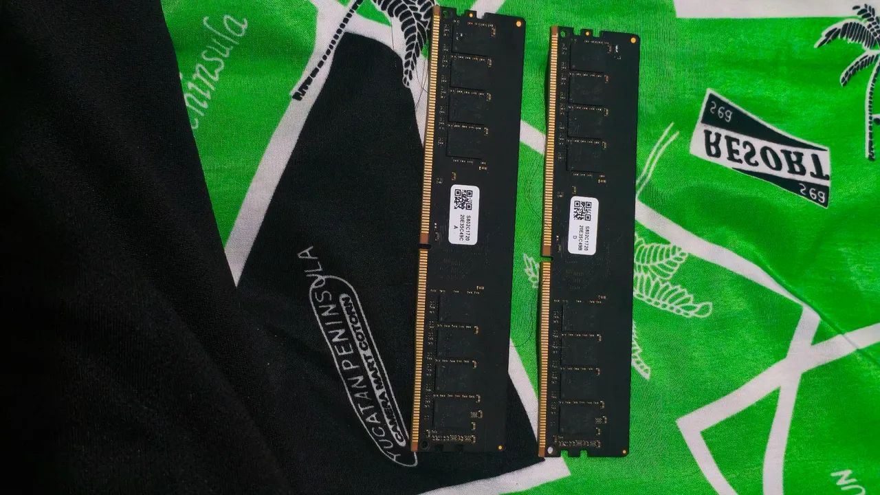 Memória ram DDR4 2x4 8GB 