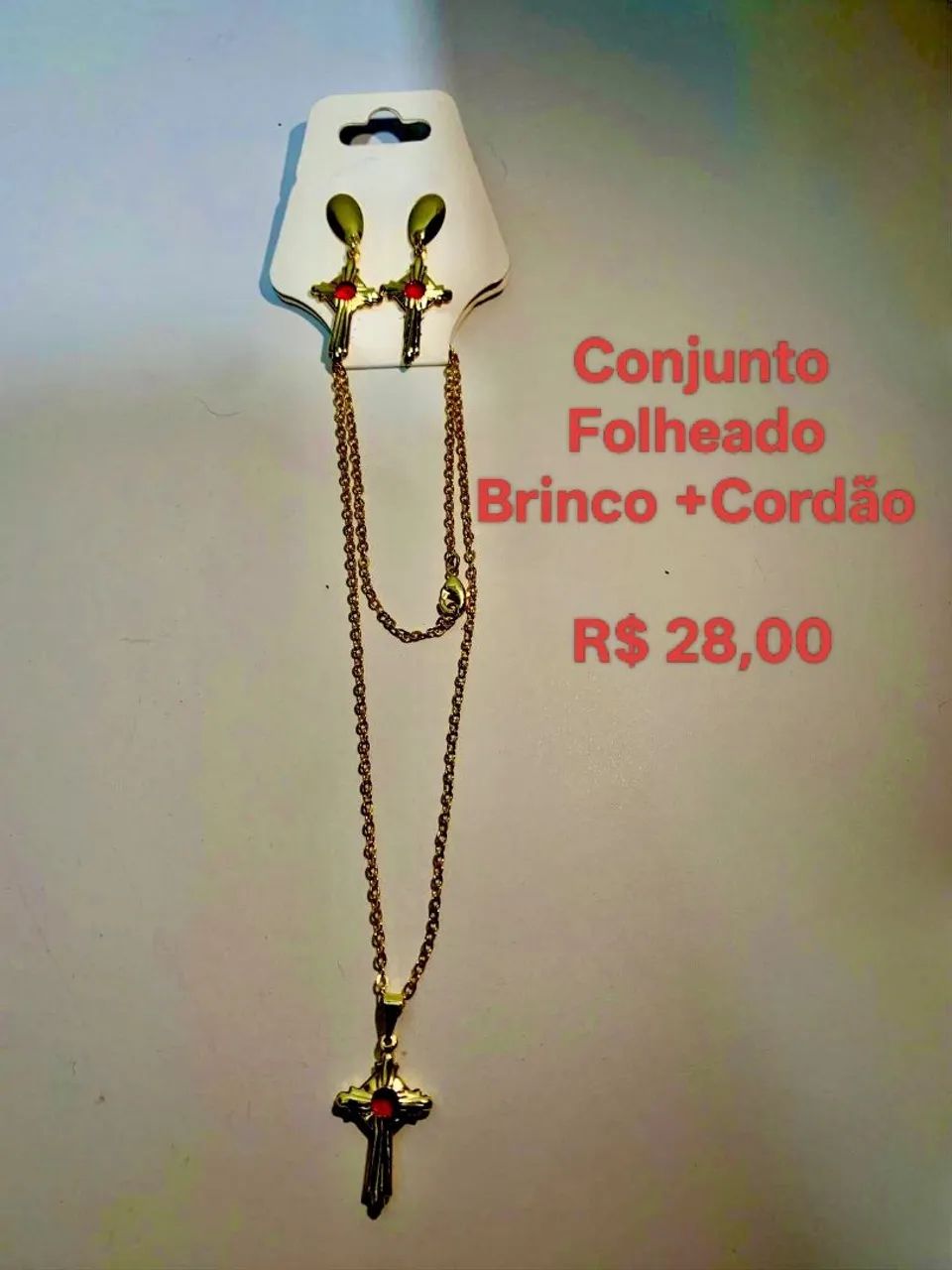 Cordões folheados e aço inoxidável  - Foto 2