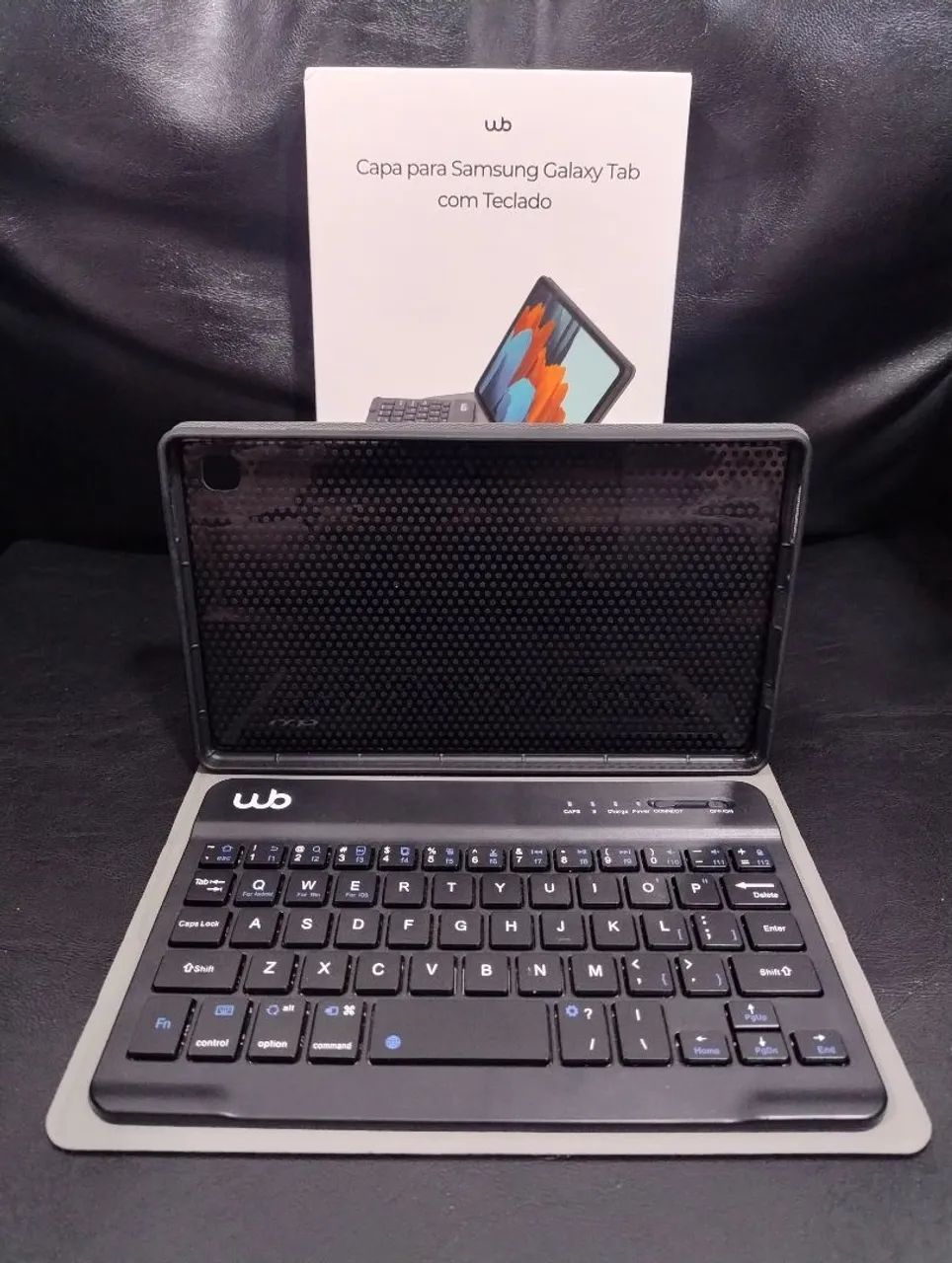 Tablet Galaxy Tab A7 Lite 64GB + capa e teclado - Foto 5