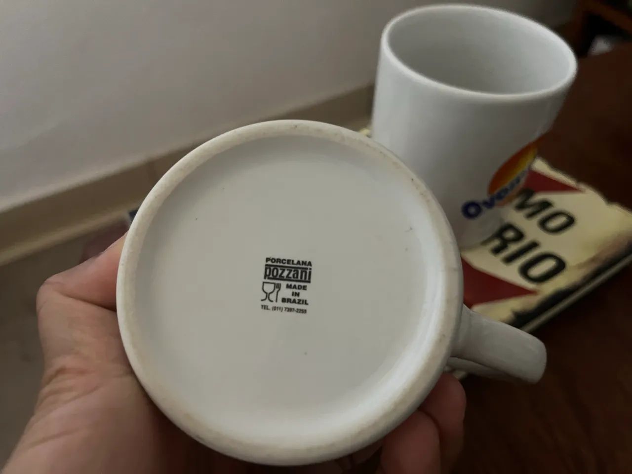 2 canecas de porcelana Pozzani - Foto 2