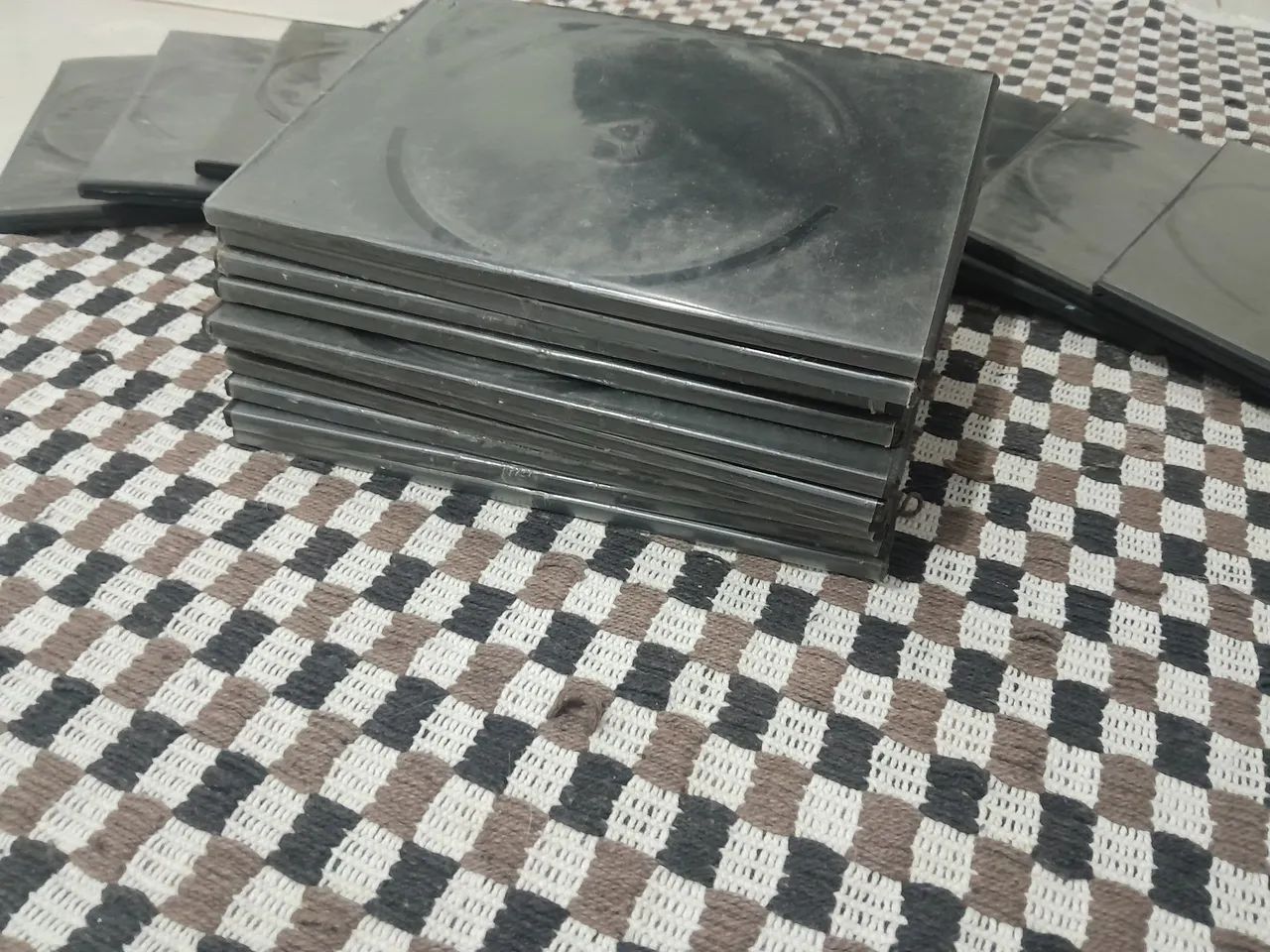 20 Estojos Box Porta Dvd/Cd pretos  - Foto 4