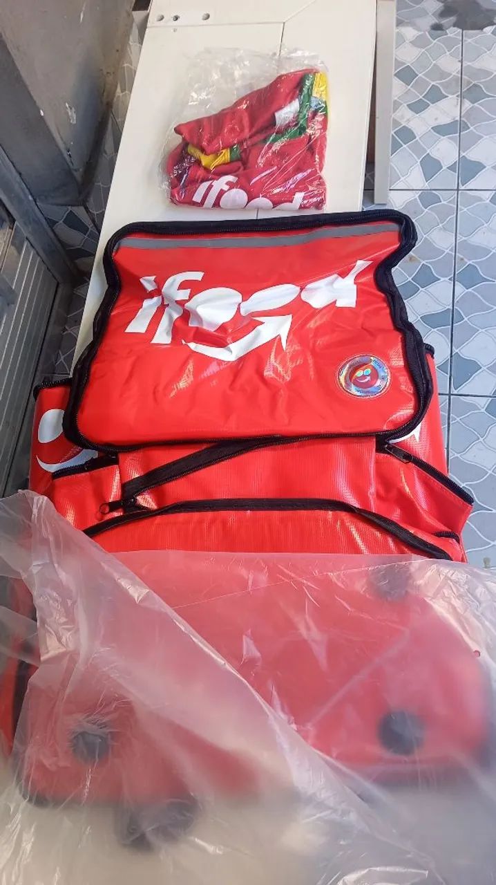 Mochila de entrega +camisa (NOVA) - Foto 2