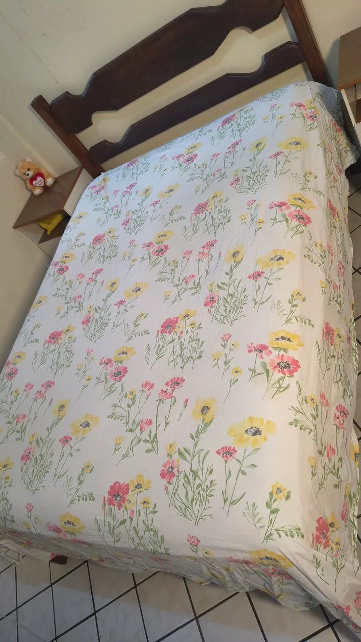 Cama de Casal Madeira - Foto 4