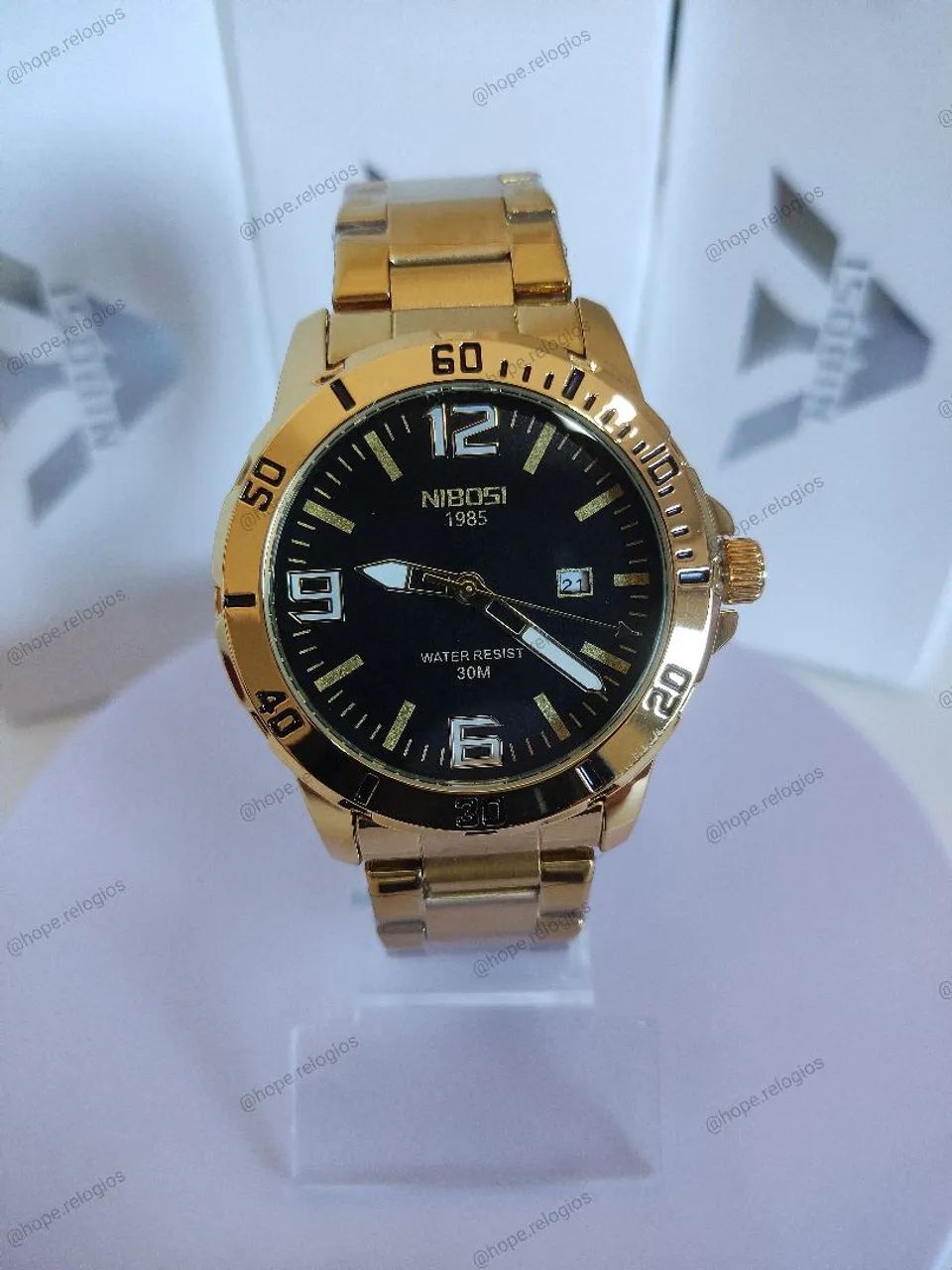 RELÓGIO NIBOSI ORIGINAL MASCULINO 2589 - Foto 2