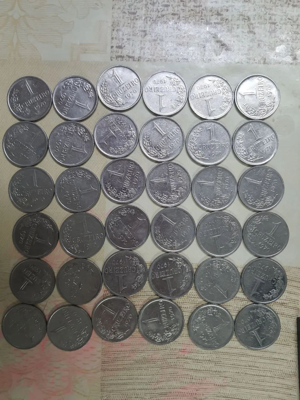 Moeda de 1 Cruzeiro 1970 - lote de 36 moedas - Foto 2