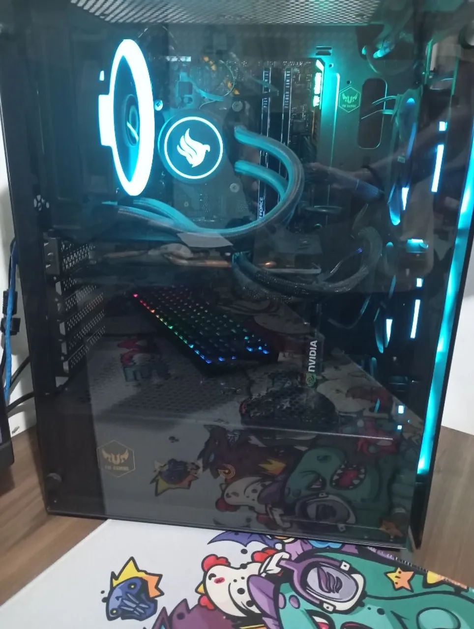 PC Gamer Completo i7-9700K + RTX 2060 Super + Monitor 144Hz | R