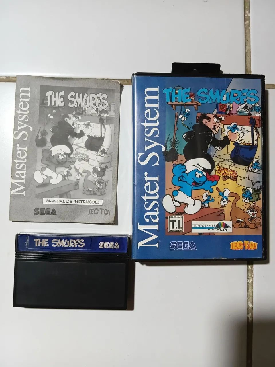 The Smurfs Master System 