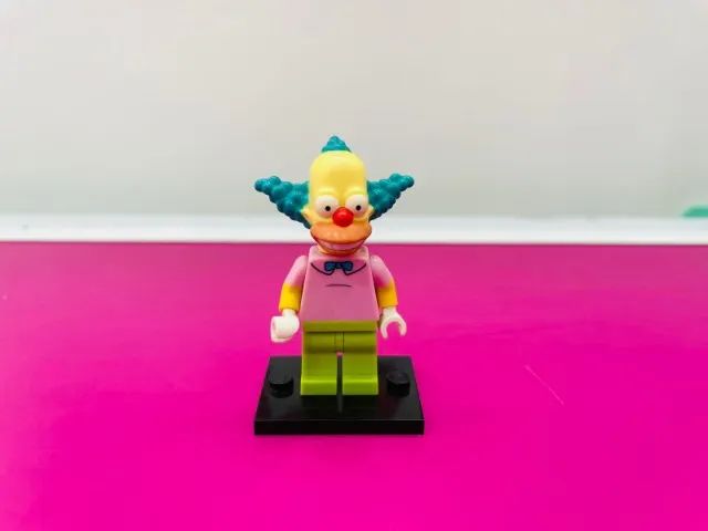 LEGO MINIFIGURES SIMPONS SÉRIE 1 - KRUSTY, O PALHAÇO (ORIGINAL)