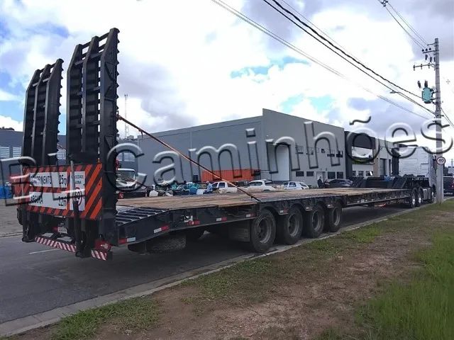 Carreta Prancha RodoMoura 16,70m ano 2026 p/ 60T ZERA - Foto 9