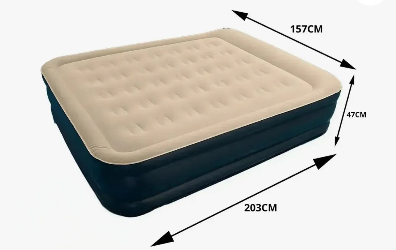 Cama de ar inflável 