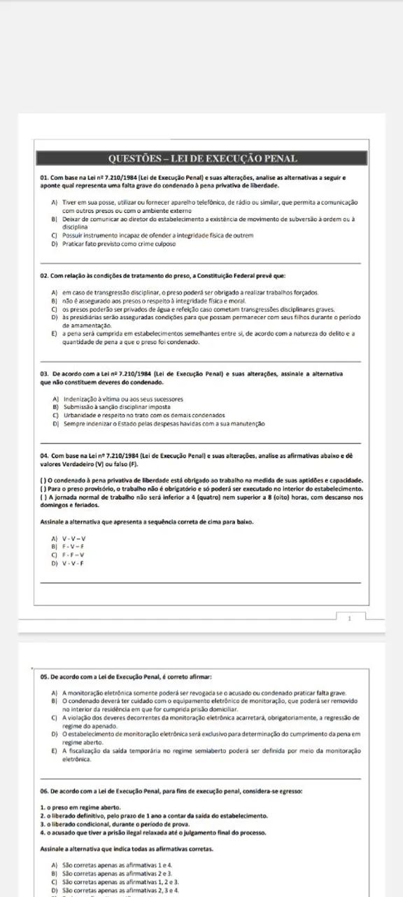 700 QUESTÕES PARA POLICIA PENAL  - Foto 3