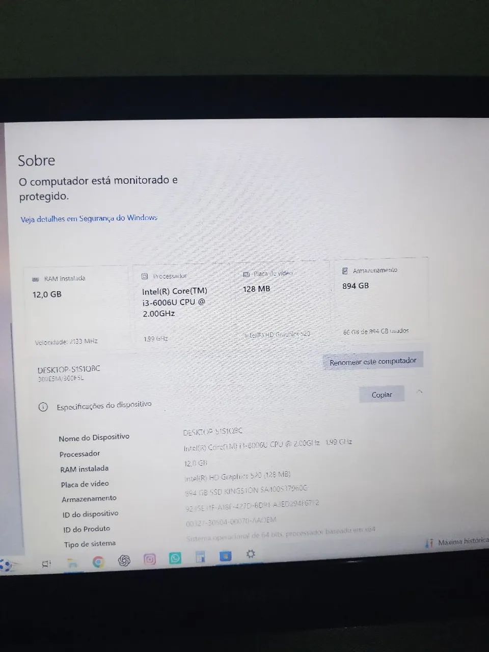 Notebook Samsung Intel Core i3 | 12 GB RAM | SSD 960 GB - Foto 4
