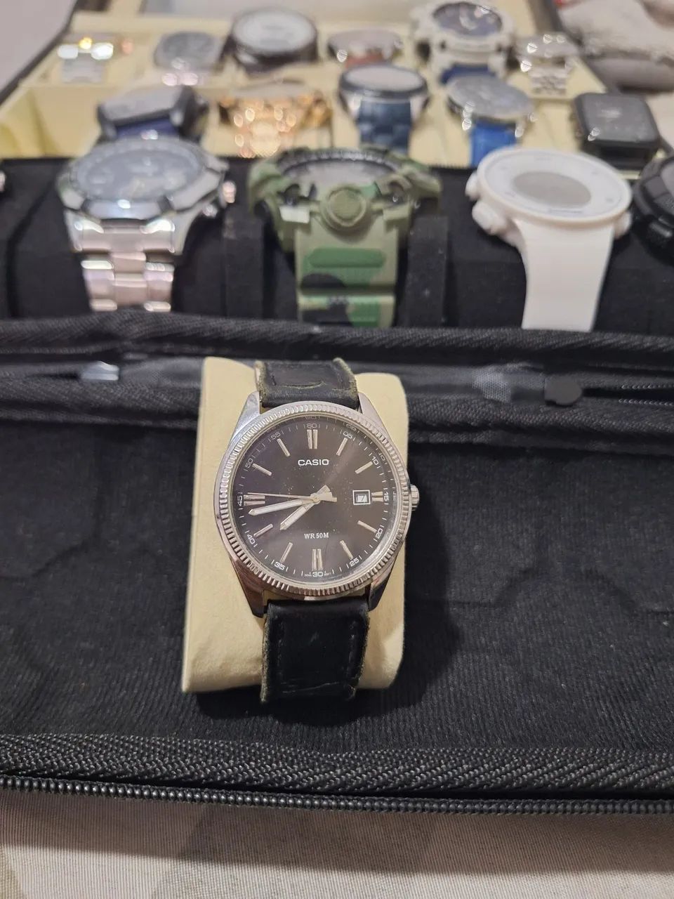 Vendo relógio Casio MTP1302. - Foto 4