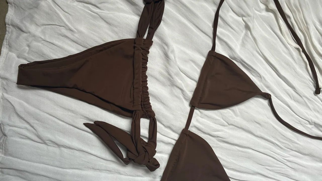 Conjunto de Biquíni Marrom  - Foto 2