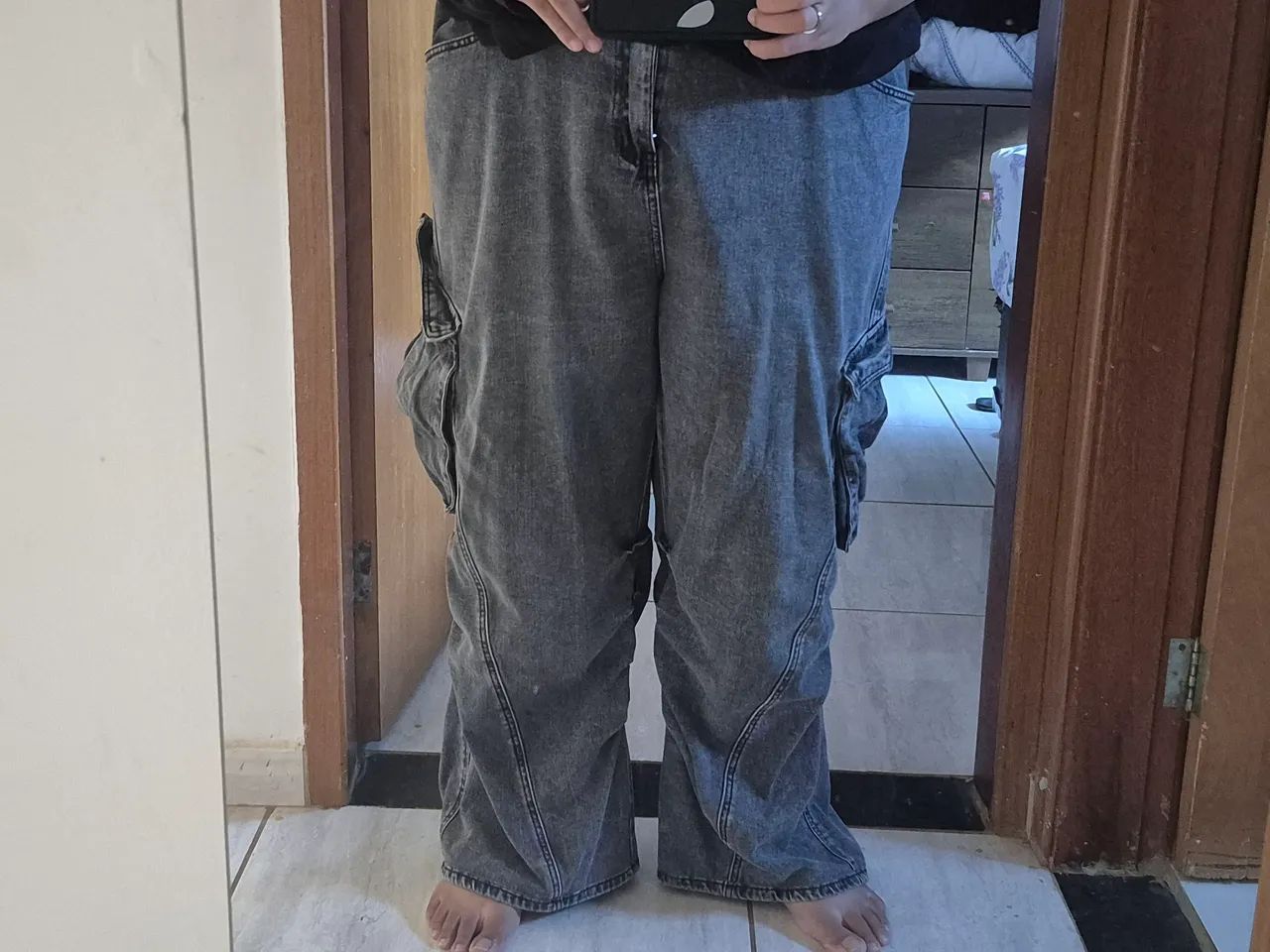 CALÇA JEANS PLUS SIZE - Foto 4