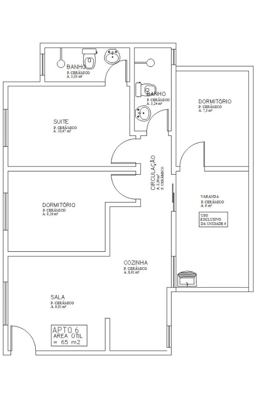 APARTAMENTO 3 QUARTOS COM SUÍTE E GARAGEM COBERTA NO CAPÃO RASO - Foto 2