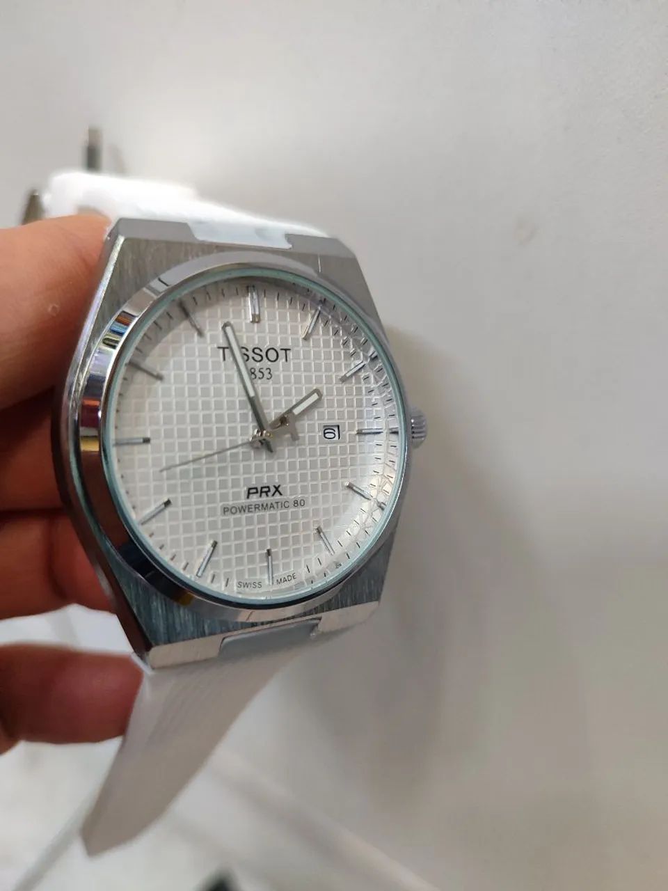 Relógio masculino funcional pulseira de borracha 