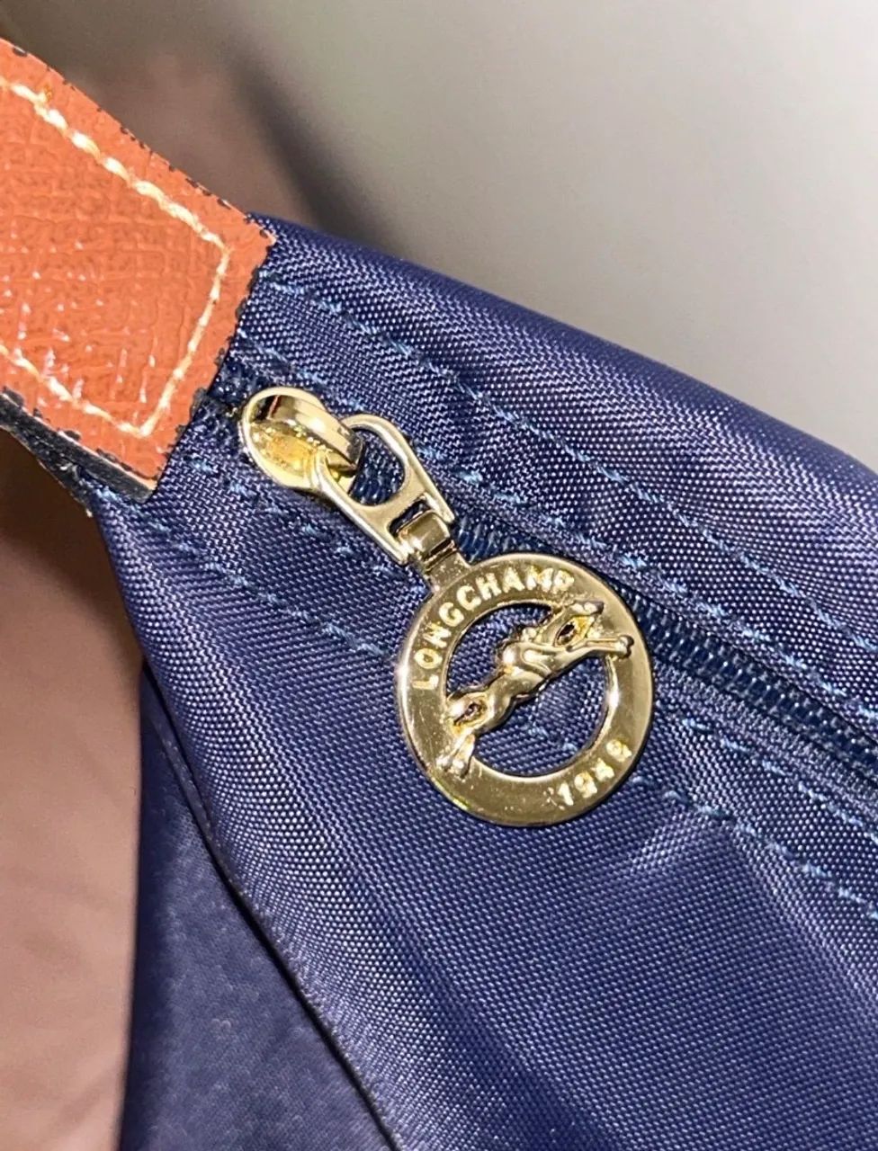 Bolsa longchamp azul - Foto 4