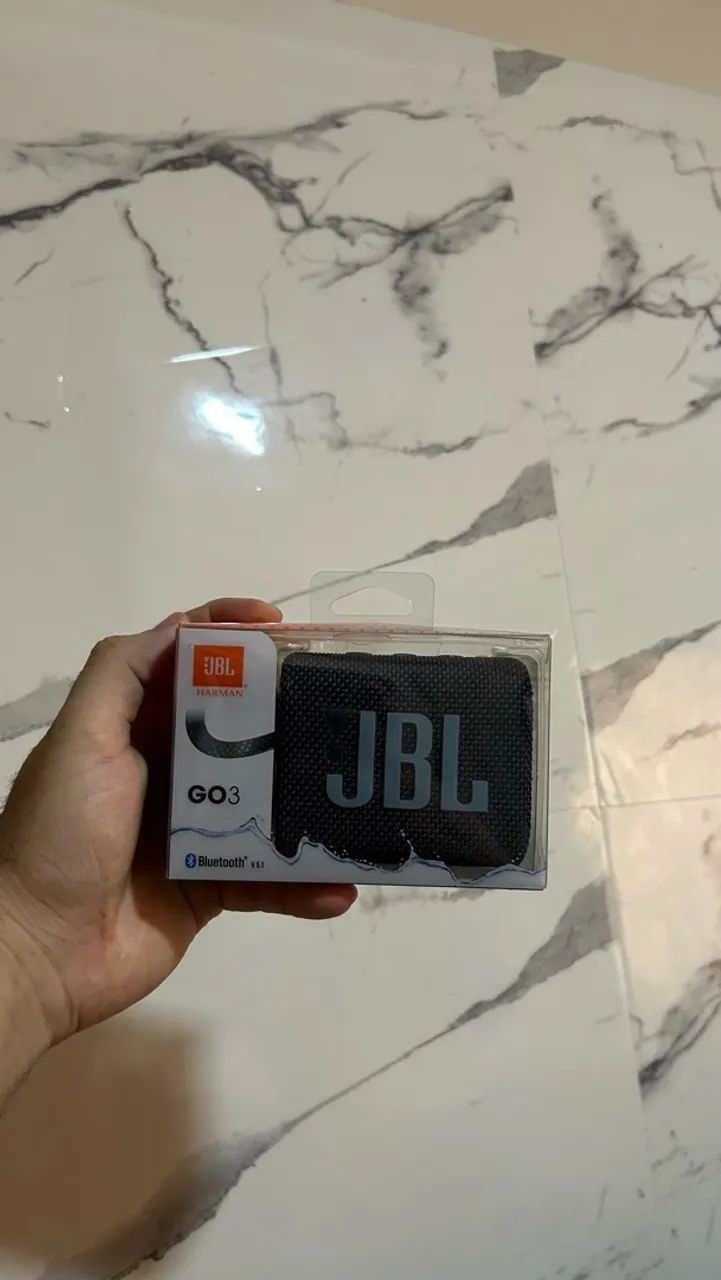 Jbl go 3 original com cabo e caixa  - Foto 2
