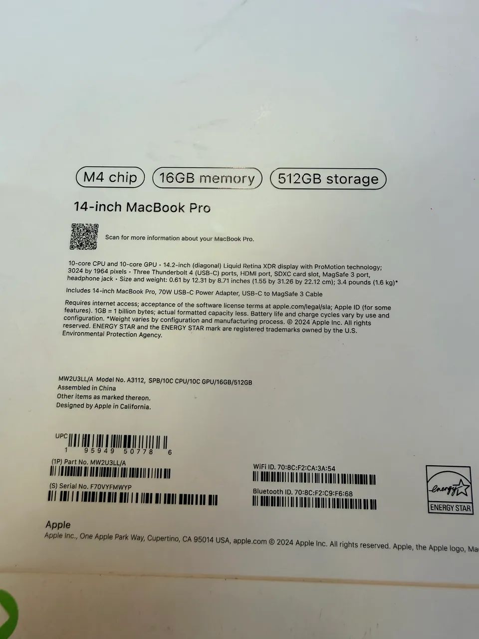 MacBook Pro m4 16 ram 512 gb space black  - Foto 2