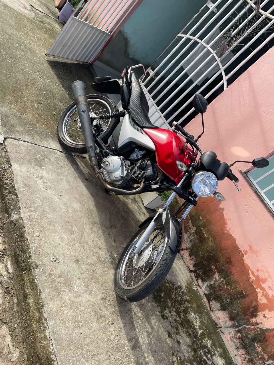 Fan 150 vendo ou troco - Foto 4