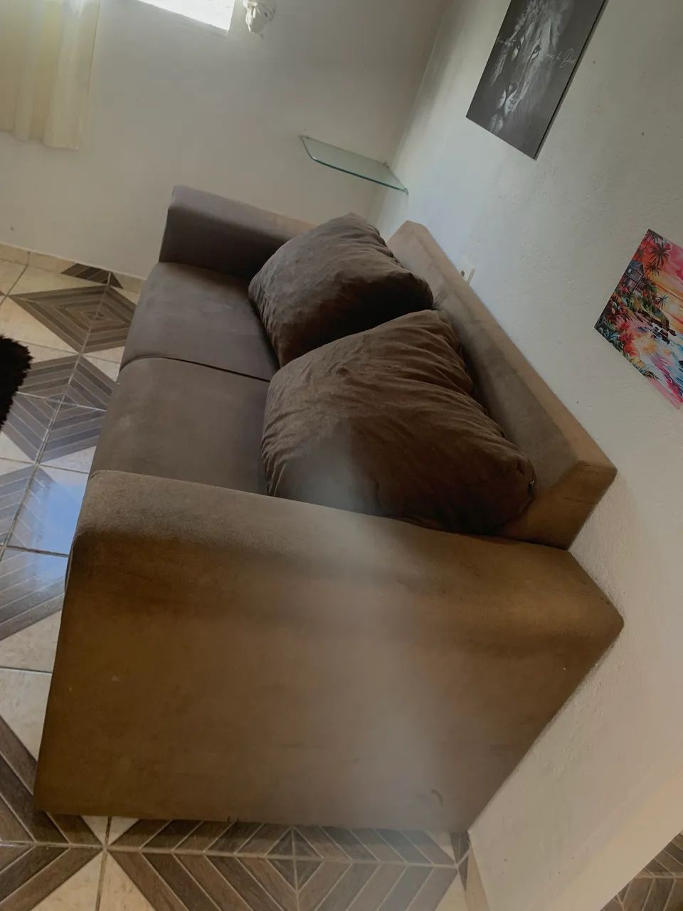 SOFÁ EM BOAS CONDIÇÕES  - Foto 2