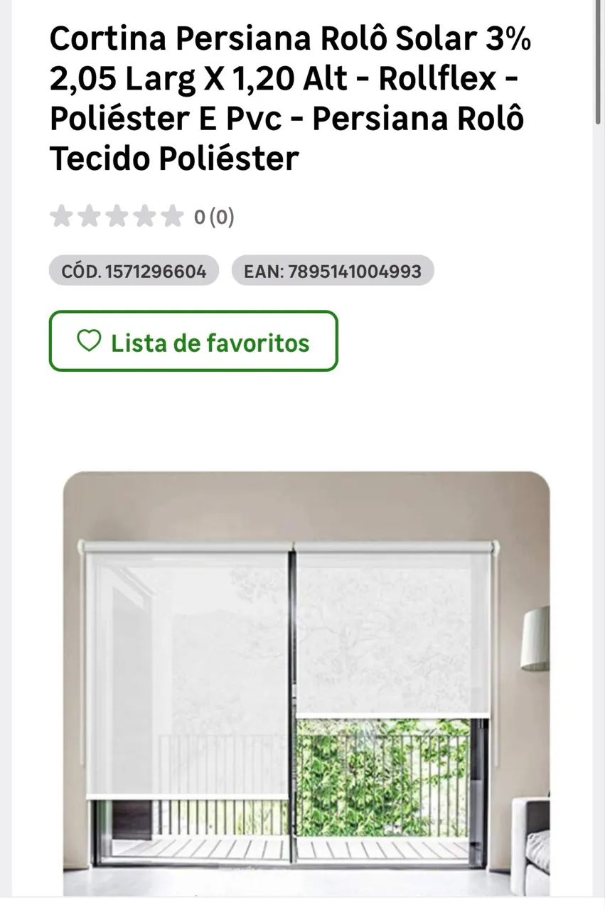 Persianas para Escritório Semi Novas - Foto 2