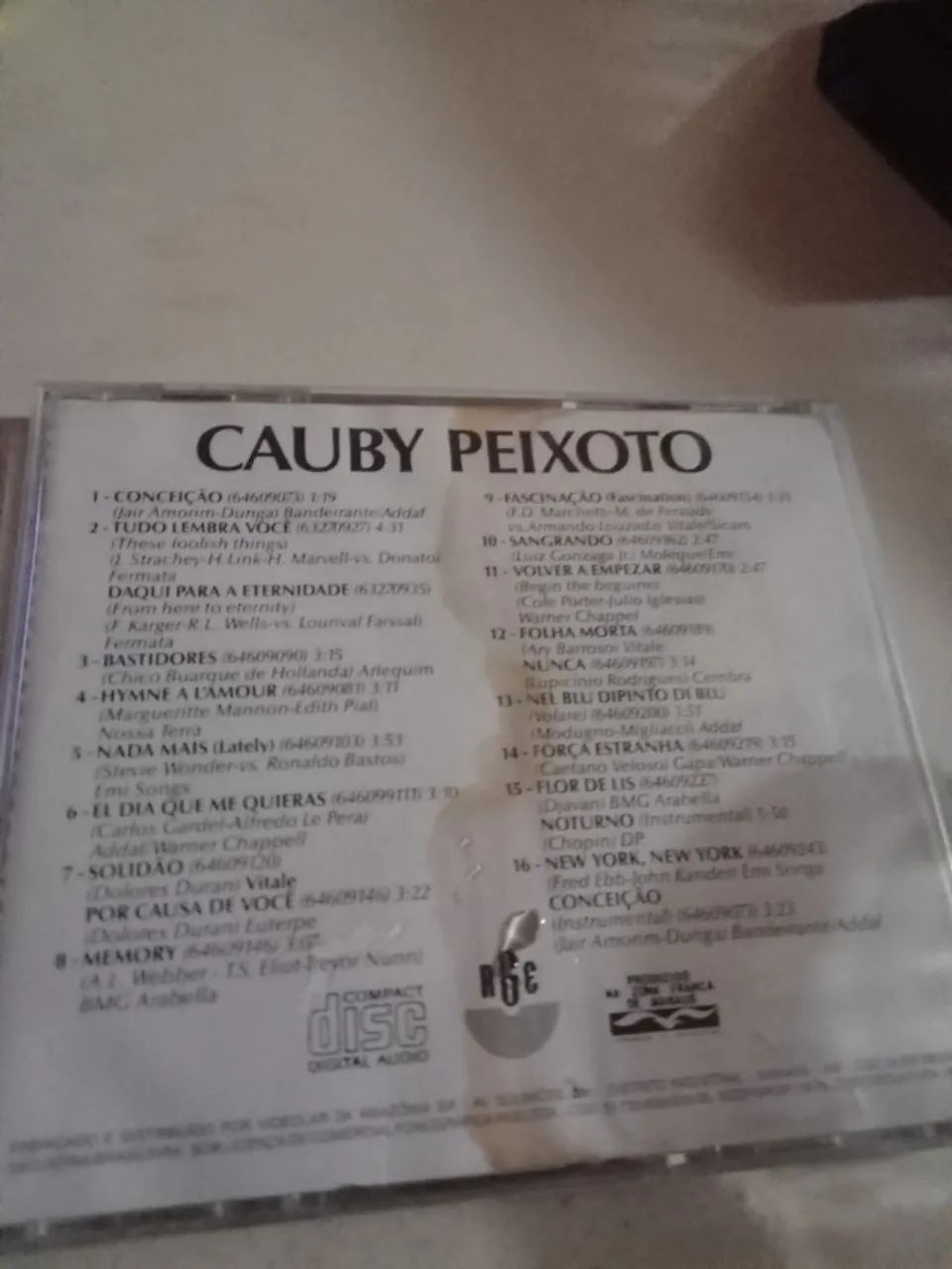 Cd Cauby Peixoto A Arte do Espetaculo - Foto 3