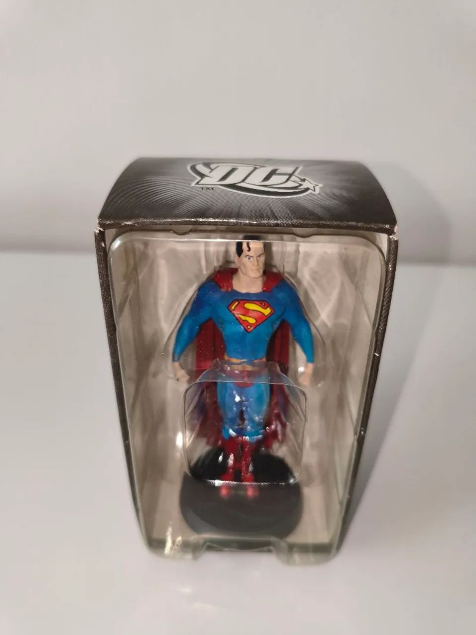 Miniatura Superman Eaglemoss DC #02 Metal + Caixa + Fascículo - Foto 3
