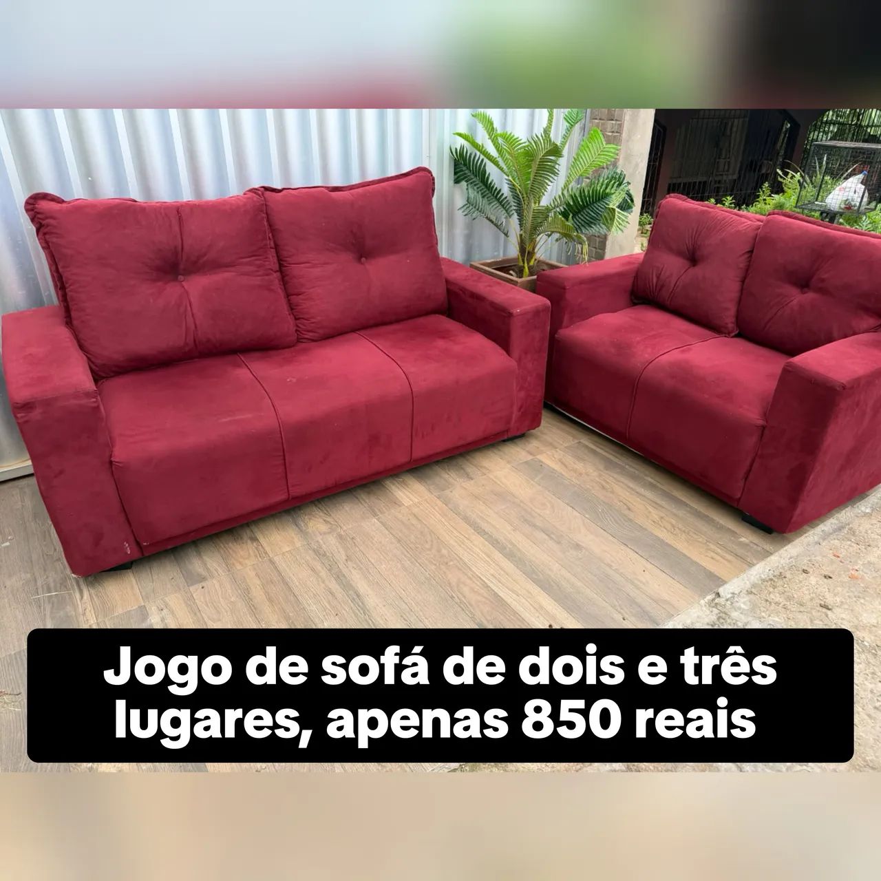Jogo de sofá 