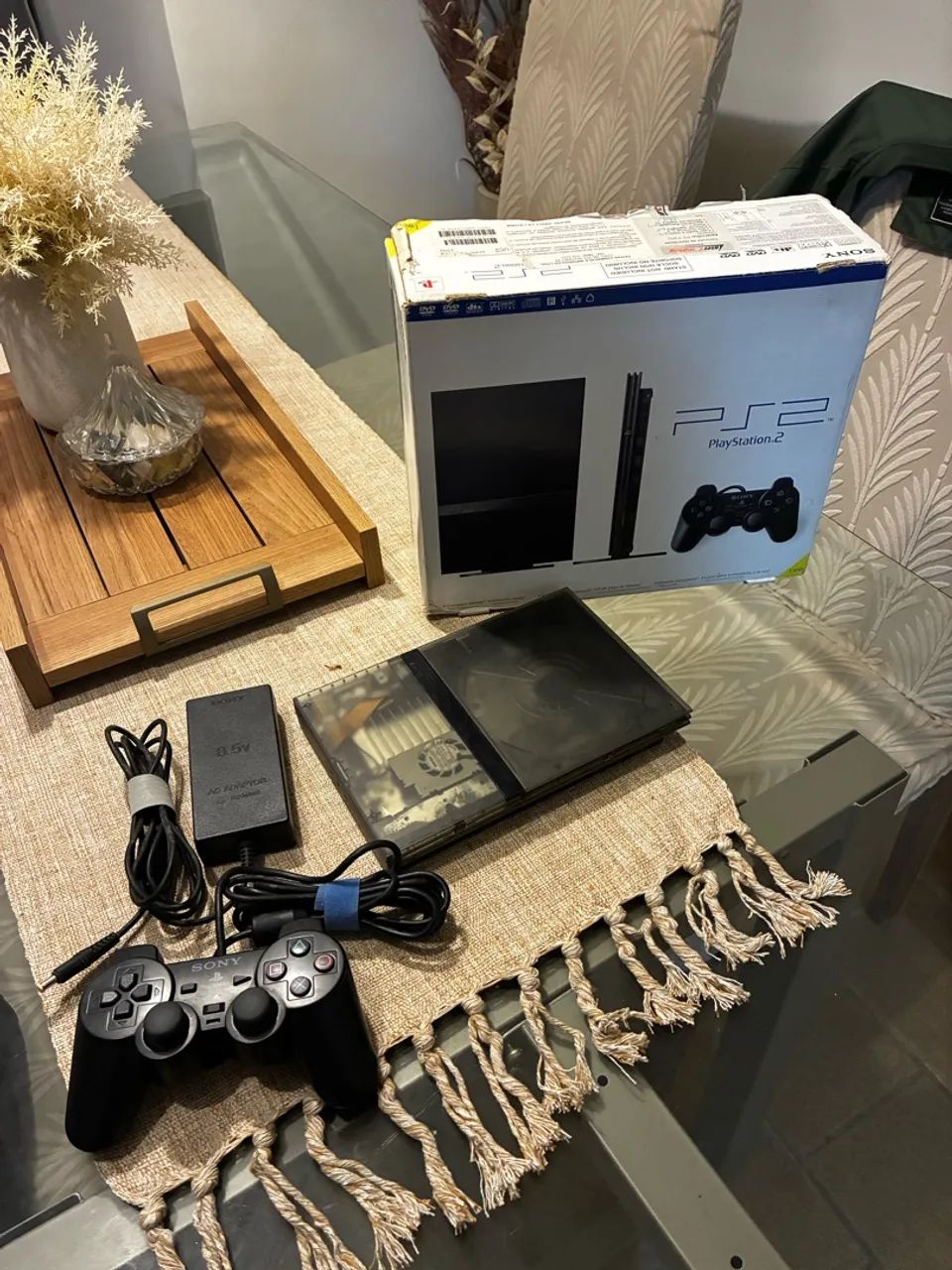 Ps2 slim com mod hdmi pixelFX e mod iflahs2ps2!