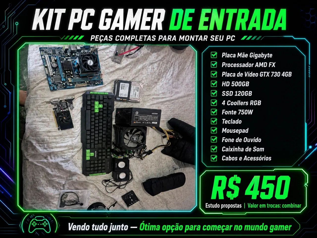 Peças para pc
