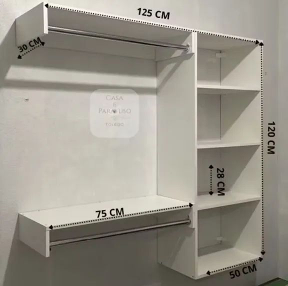 Closet planejado em MDF sob medida - Foto 3
